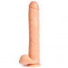 12 Inch Long Riding Realistic Suction Cup Non Vibrating Dildo