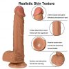Body-Safe Soft Silicone Bendable Penis Non Vibrating Dildo