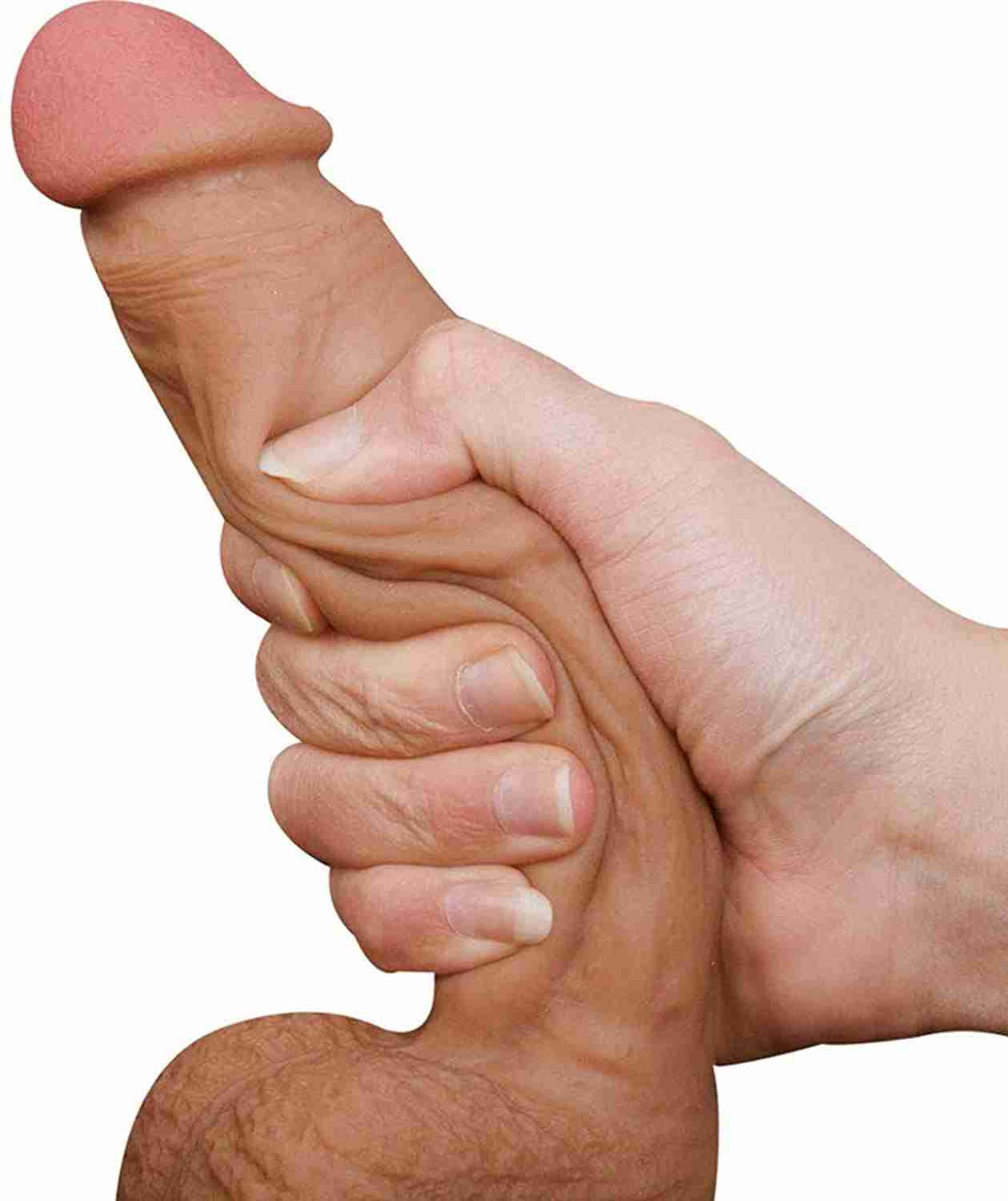 8.27 Inch Suction Cup Realistic Dildo with strong veins