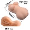 Erotic Tight Vaginal Anal Boobs Half Body Sex doll
