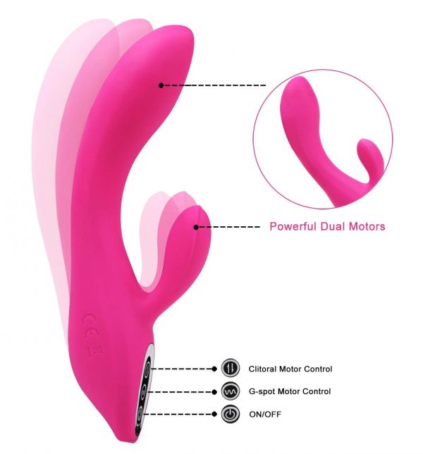 Clitoris Vagina Stimulator Massager G-Spot Rabbit Vibrator