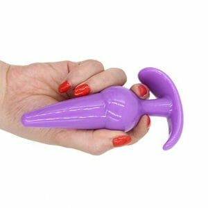 tapered shaped butt plug for sexual pleasure