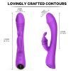 9 Modes Quiet Dual Motor Clitoris Stimulation Rabbit Vibrator