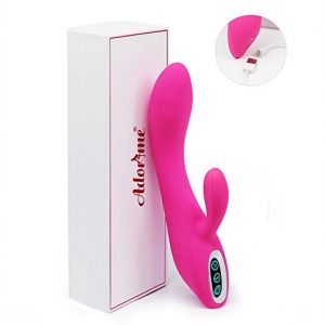 Vagina Stimulator G-Spot Rabbit Vibrator with push button