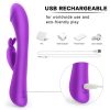 9 Modes Quiet Dual Motor Clitoris Stimulation Rabbit Vibrator