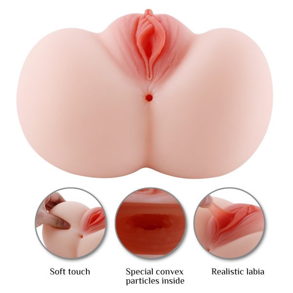 Realistic 3D Textured Thrusting Vagina Male Masturbator