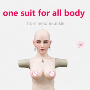 Silicone female Body for Crossdresser with a lifelike clitoris