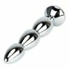 5 inch Long Stainless Steel Couple Anal Beads