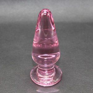 Glass Butt Plug made with good silicone material