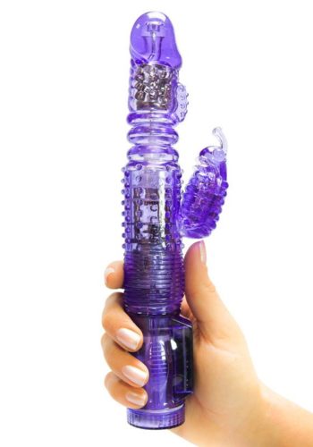 Extreme Thrusting Butterfly Rotating Modes Rabbit Vibrator.