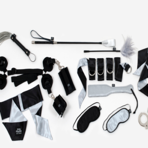 Fifty Shades of Grey Bondage Sex Kit with half of a dozen exquisite tools