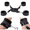 Bed Restraint Kit BDSM Toys Sets Hand Cuffs Ankle Cuff