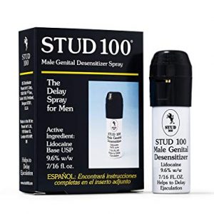 Premature Ejaculation STUD 100 Delay Spray for Men Lidocaine 9.6% w/w 12 ml