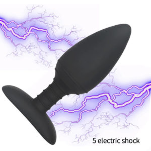 10 Vibration Mode USB Rechargeable Butt Plug with remote control